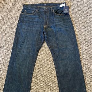 Gap Mens 1969 Relaxed Fit Jeans 34x32 Indigo Wash New With Tags
